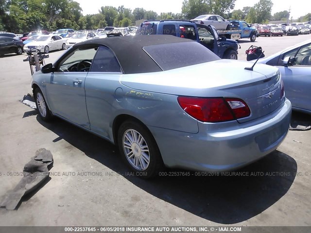 1C3LC55DX9N501561 - 2009 CHRYSLER SEBRING TOURING BLUE photo 3