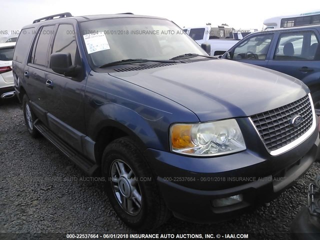 1FMPU15556LA07171 - 2006 FORD EXPEDITION XLT მუქი ლურჯი ფოტო 1
