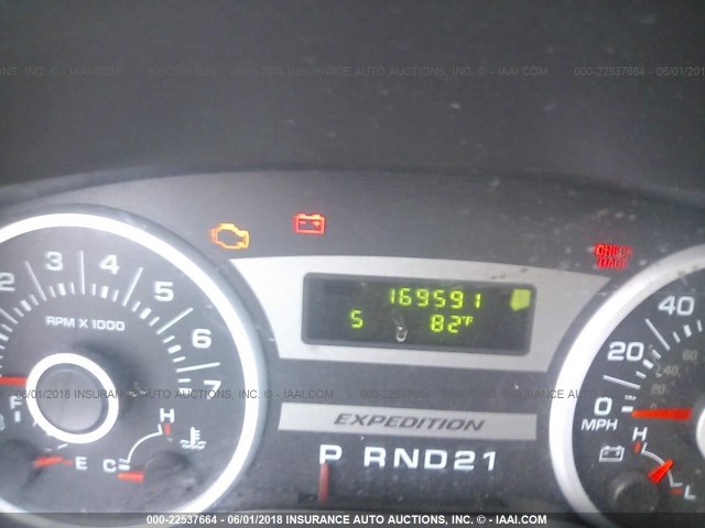 1FMPU15556LA07171 - 2006 FORD EXPEDITION XLT მუქი ლურჯი ფოტო 7