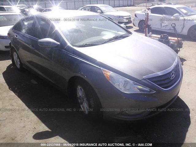 5NPEB4AC3DH527118 - 2013 HYUNDAI SONATA GLS GRAY photo 1