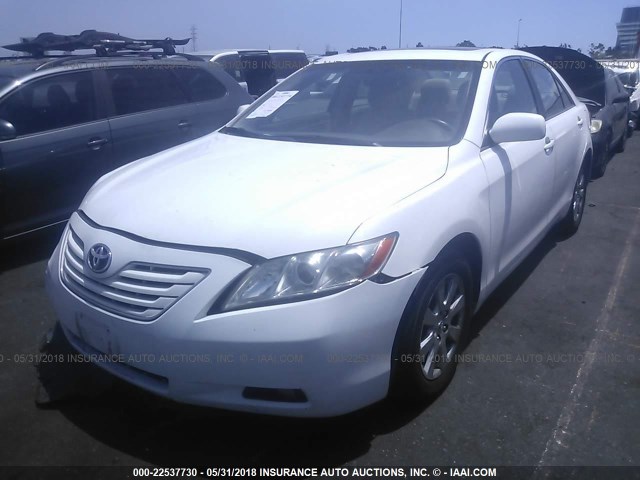 4T1BE46K48U761043 - 2008 TOYOTA CAMRY CE/LE/XLE/SE WHITE photo 2