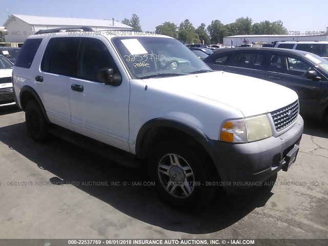 1FMZU62K93ZA62974 - 2003 FORD EXPLORER XLS/XLS SPORT WHITE photo 1