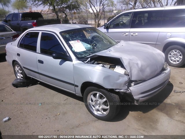 1Y1SK5284XZ420820 - 1999 CHEVROLET GEO PRIZM LSI SILVER photo 1