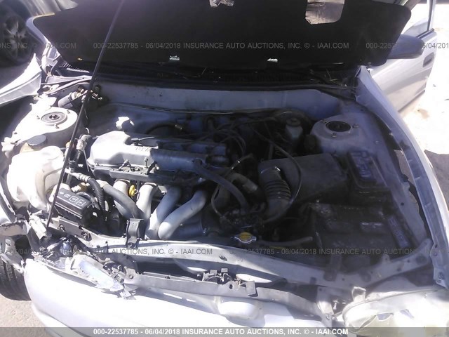 1Y1SK5284XZ420820 - 1999 CHEVROLET GEO PRIZM LSI SILVER photo 10