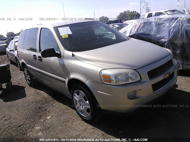 1GNDU23W37D187536 - 2007 CHEVROLET UPLANDER LS BEIGE photo 1