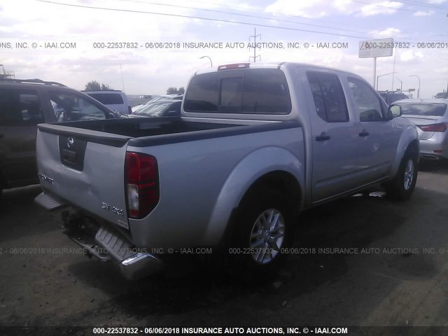 1N6AD0EV6HN753301 - 2017 NISSAN FRONTIER S/SV/SL/PRO-4X SILVER photo 4