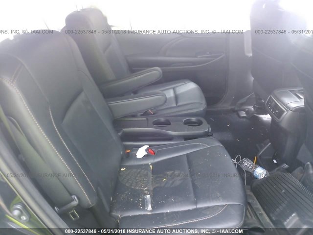 5TDJKRFH8GS353934 - 2016 TOYOTA HIGHLANDER XLE შავი ფოტო 8