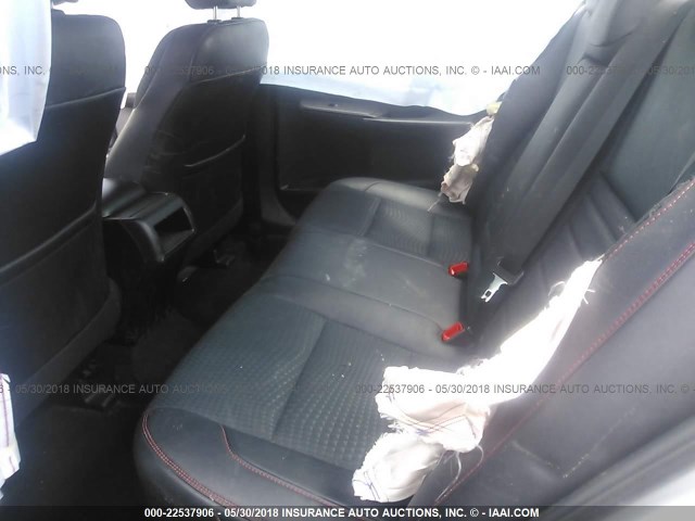 4T1BF1FK1FU957434 - 2015 TOYOTA CAMRY LE/XLE/SE/XSE SILVER photo 8