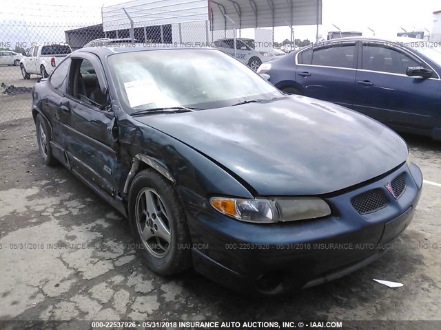 1G2WP1212VF276447 - 1997 PONTIAC GRAND PRIX GTP TEAL photo 1