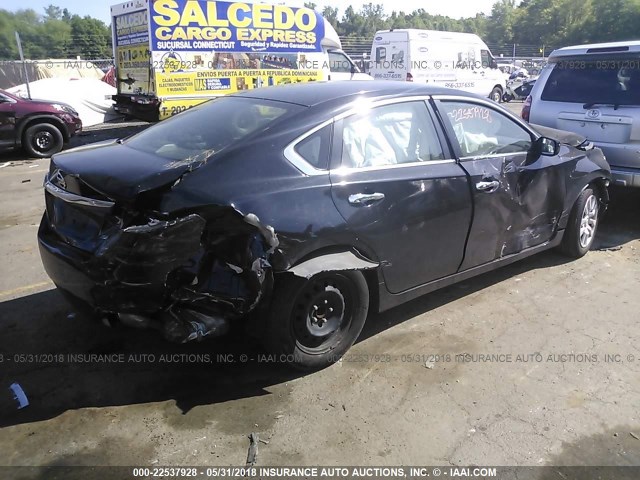 1N4AL3APXDC911715 - 2013 NISSAN ALTIMA 2.5/S/SV/SL BLACK photo 4