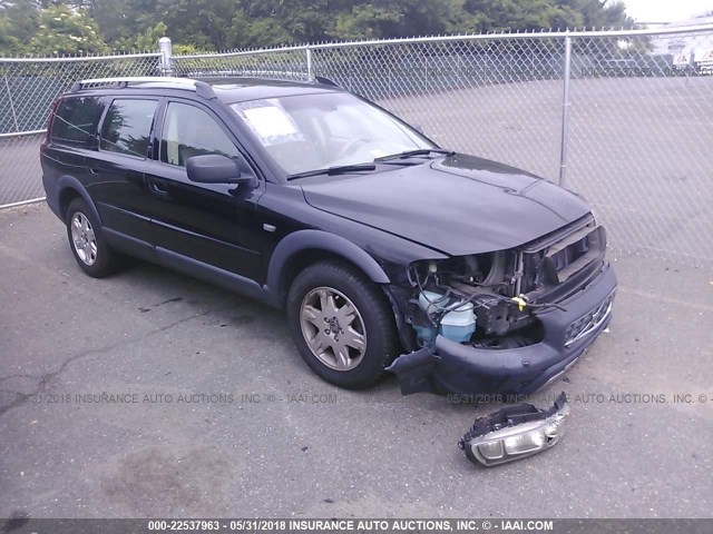 YV4SZ592161243378 - 2006 VOLVO XC70 BLACK photo 1