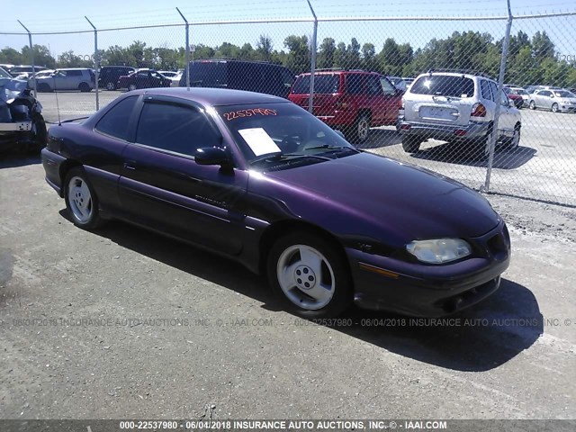 1G2NW12M7WC729375 - 1998 PONTIAC GRAND AM GT PURPLE photo 1