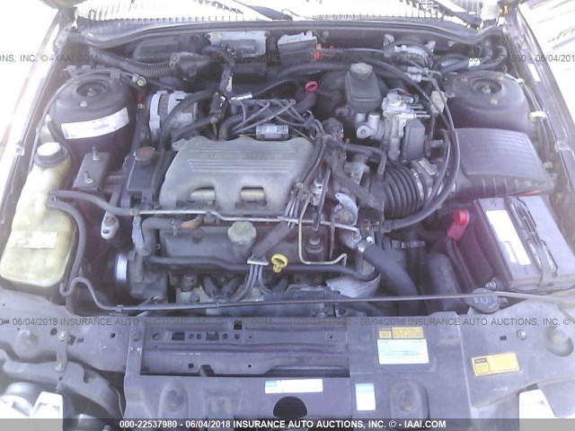 1G2NW12M7WC729375 - 1998 PONTIAC GRAND AM GT PURPLE photo 10