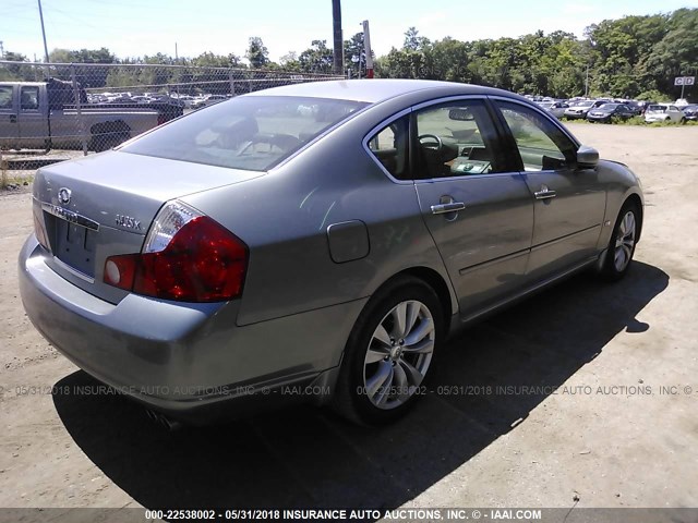 JNKAY01F17M462018 - 2007 INFINITI M35 SPORT GRAY photo 4