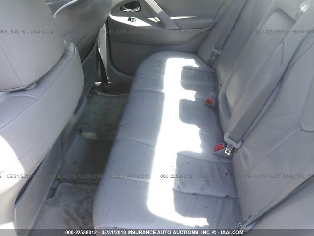 4T1BE46K68U777017 - 2008 TOYOTA CAMRY CE/LE/XLE/SE WHITE photo 8