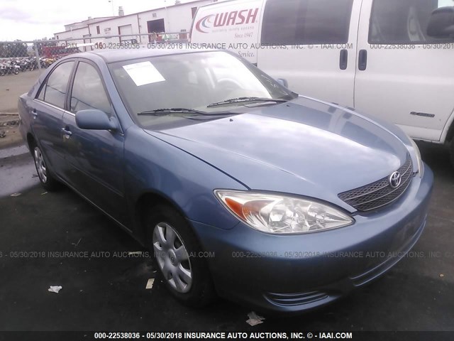 4T1BE32K84U810853 - 2004 TOYOTA CAMRY LE/XLE/SE 浅蓝色 照片 1
