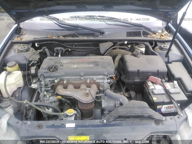 4T1BE32K84U810853 - 2004 TOYOTA CAMRY LE/XLE/SE 浅蓝色 照片 10