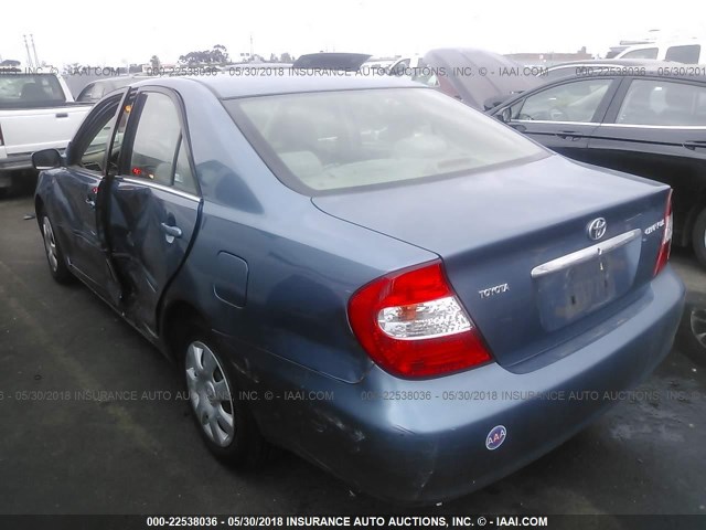 4T1BE32K84U810853 - 2004 TOYOTA CAMRY LE/XLE/SE 浅蓝色 照片 3