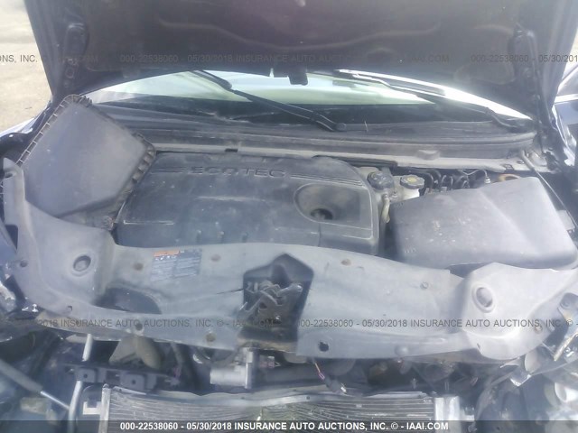 1G1ZC5E13BF142736 - 2011 CHEVROLET MALIBU 1LT 蓝色 照片 10