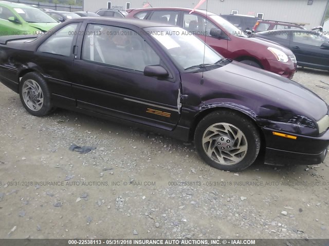 1G1LW15M9SY104657 - 1995 CHEVROLET BERETTA Z26 PURPLE photo 6