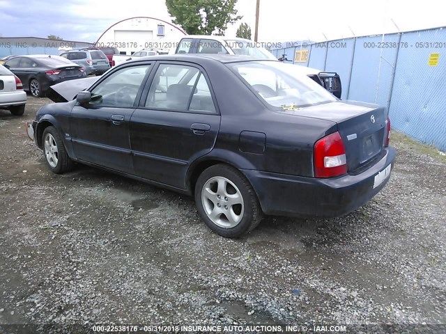 JM1BJ221XX0171937 - 1999 MAZDA PROTEGE ES 黑色 照片 3