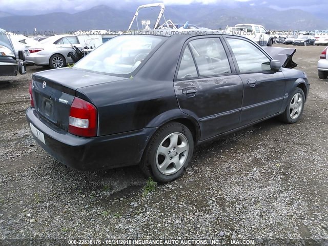 JM1BJ221XX0171937 - 1999 MAZDA PROTEGE ES 黑色 照片 4