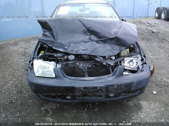 JM1BJ221XX0171937 - 1999 MAZDA PROTEGE ES 黑色 照片 6