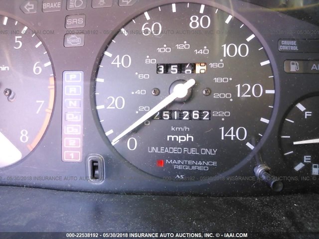 19UYA2258VL005829 - 1997 ACURA 3.0CL GREEN photo 7