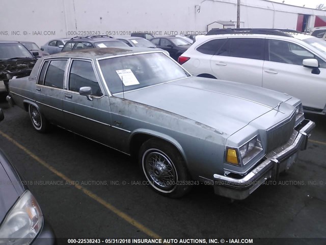1G4AX69Y1CH419052 - 1982 BUICK ELECTRA LIMITED GRAY photo 1