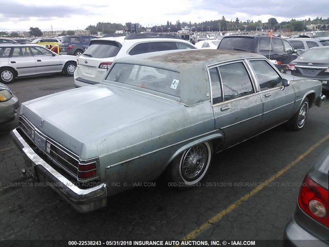 1G4AX69Y1CH419052 - 1982 BUICK ELECTRA LIMITED GRAY photo 4