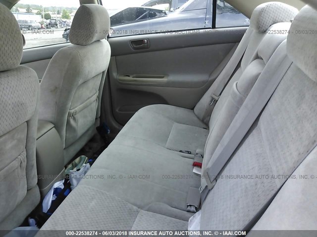4T1BE32KX4U303954 - 2004 TOYOTA CAMRY LE/XLE/SE 栗色 照片 8