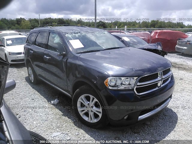 1C4RDHDG0DC663901 - 2013 DODGE DURANGO CREW BLACK photo 6