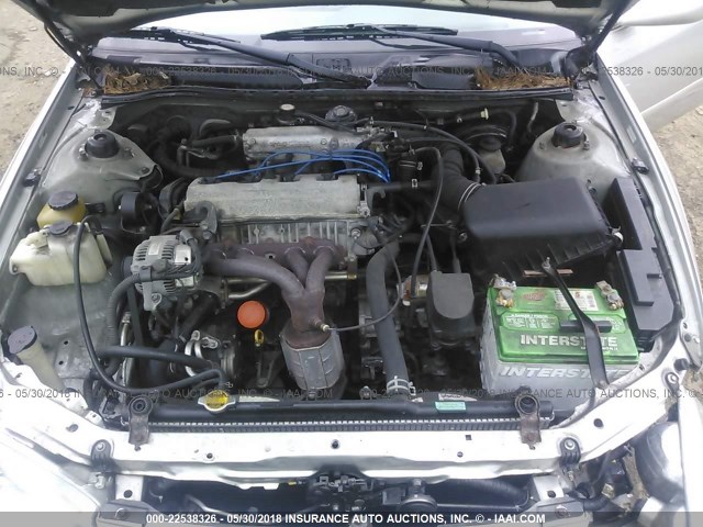 4T1BG22K41U089267 - 2001 TOYOTA CAMRY CE/LE/XLE SILVER photo 10