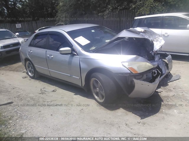 1HGCM55304A107875 - 2004 HONDA ACCORD LX SILVER photo 1