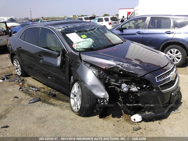 1G11D5SR6DF195096 - 2013 CHEVROLET MALIBU 1LT 灰色 照片 1