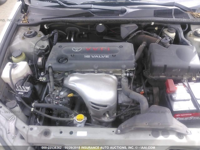 4T1BE32K76U119915 - 2006 TOYOTA CAMRY LE/XLE/SE ვერცხლისფერი ფოტო 10