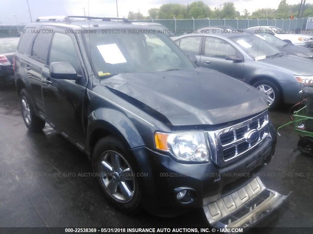 1FMCU04G69KA59737 - 2009 FORD ESCAPE LIMITED GRAY photo 1