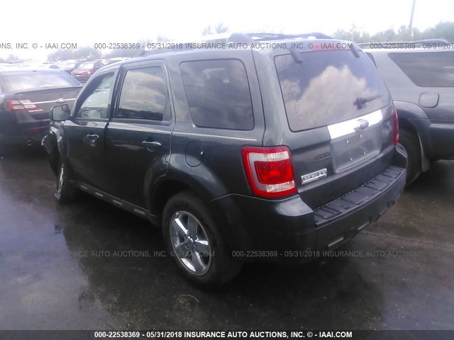 1FMCU04G69KA59737 - 2009 FORD ESCAPE LIMITED GRAY photo 3