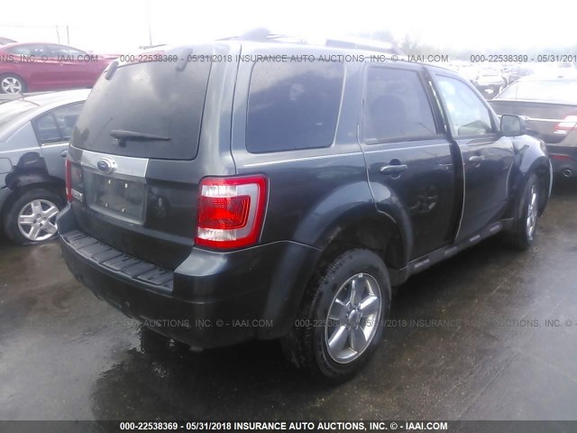 1FMCU04G69KA59737 - 2009 FORD ESCAPE LIMITED GRAY photo 4