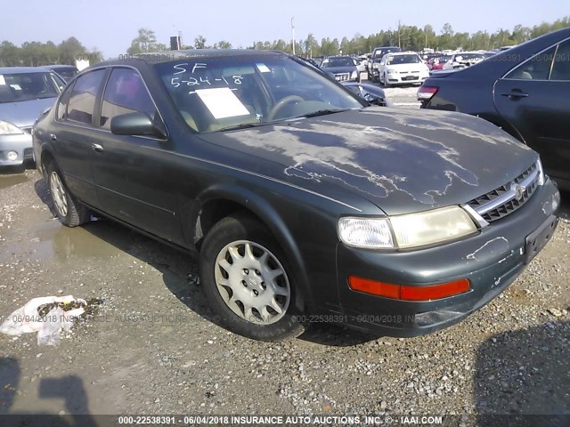 JN1CA21D0XT208284 - 1999 NISSAN MAXIMA GLE/GXE/SE GREEN photo 1