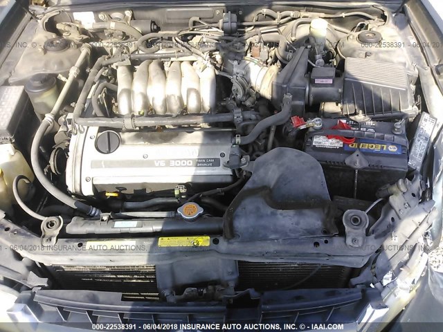 JN1CA21D0XT208284 - 1999 NISSAN MAXIMA GLE/GXE/SE GREEN photo 10