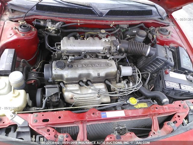 J81RF2364P7530390 - 1993 GEO STORM წითელი ფოტო 10