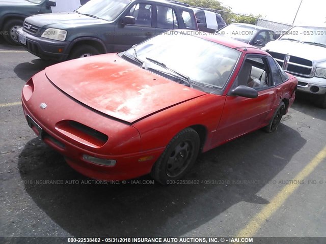 J81RF2364P7530390 - 1993 GEO STORM RED photo 2