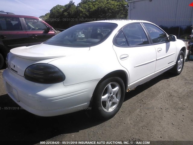 1G2WK52J22F150039 - 2002 PONTIAC GRAND PRIX SE 白色 照片 4