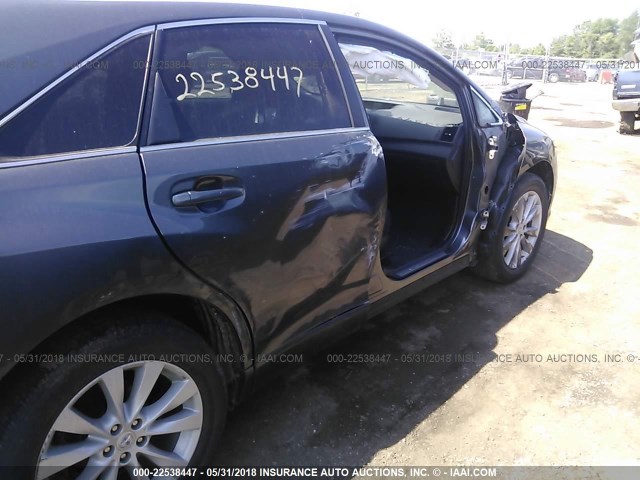 4T3BA3BB6FU069608 - 2015 TOYOTA VENZA LE/XLE GRAY photo 6