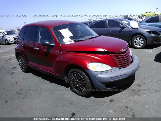 3C4FY48B53T629311 - 2003 CHRYSLER PT CRUISER CLASSIC RED photo 1