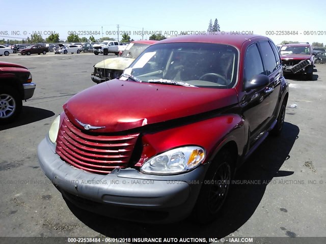 3C4FY48B53T629311 - 2003 CHRYSLER PT CRUISER CLASSIC RED photo 2