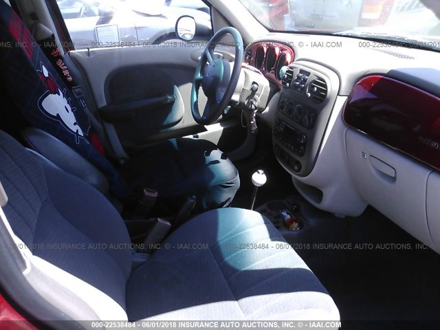 3C4FY48B53T629311 - 2003 CHRYSLER PT CRUISER CLASSIC 红色 照片 5
