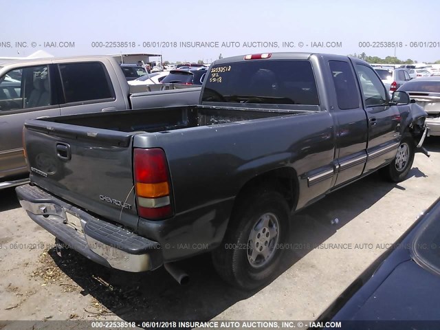 2GCEC19TX11294206 - 2001 CHEVROLET SILVERADO C1500 GRAY photo 4