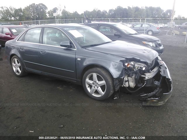 WAUDF68E15A462567 - 2005 AUDI A4 2.0T QUATTRO GRAY photo 1